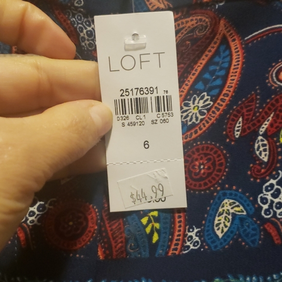 Loft size 6 shorts new with tag - Picture 2 of 5